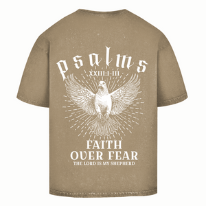 Oversize Washed T-Shirt jesus loves you