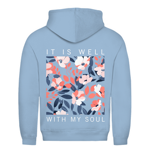 Herren Hoodie it is well with my soul
