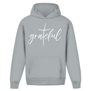 Oversize Hoodie Ohne Kordel grateful