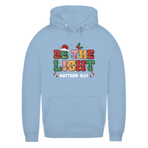 Damen Hoodie be the light matthew 5:14