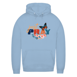 Damen Hoodie just pray
