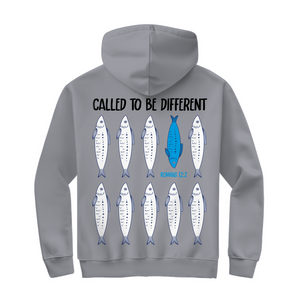 Herren Zipper Hoodie called to be different romans 12:2