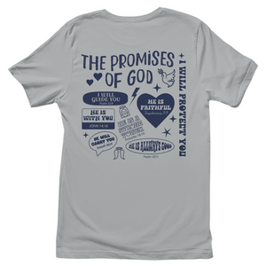 Damen T-Shirt the promises of god psalm 107:1