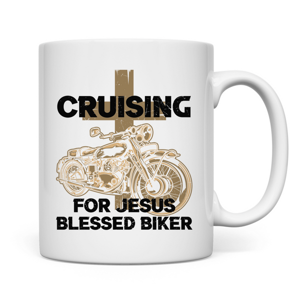 Tasse cruising for jesus blessed biker