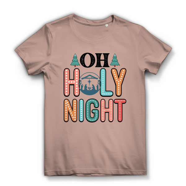 Damen Bio T-Shirt oh holy night