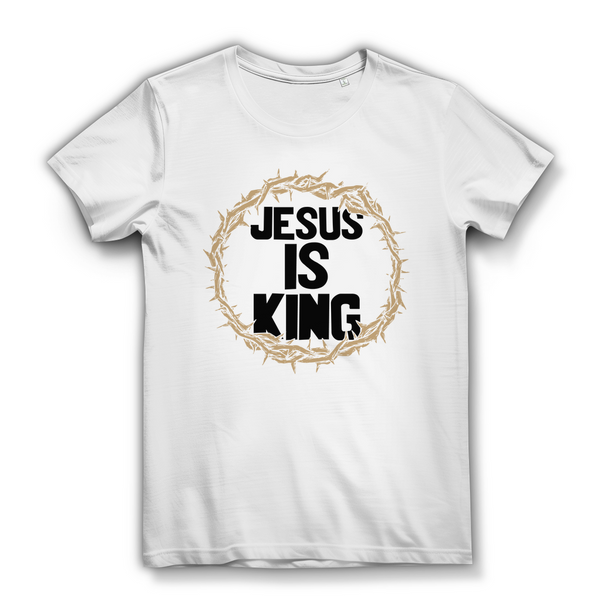 Damen Bio T-Shirt jesus is king dornenkrone