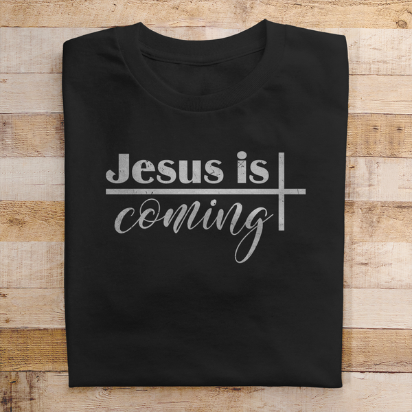 Herren T-Shirt jesus is comig