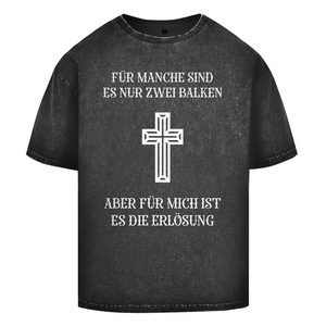 Oversize Washed T-Shirt für mich es die erlösung