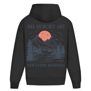 Oversize Hoodie Ohne Kordel his marcies are new every morning