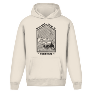 Oversize Hoodie Ohne Kordel christ to christmas
