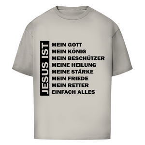 Oversize T-Shirt jesus ist mein gott