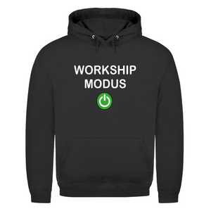 Herren Hoodie workship modus