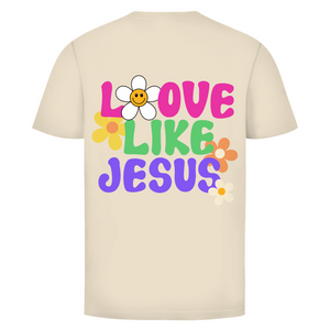 Herren T-Shirt love like jesus
