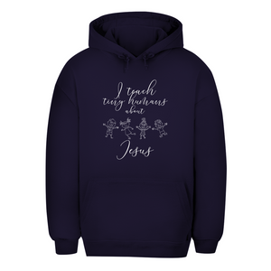 Unisex Oversize Hoodie i teach tiny humans about jesus