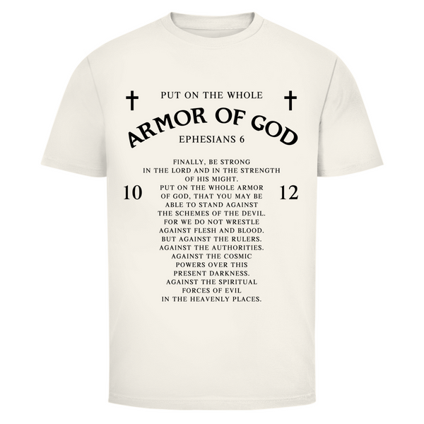 Herren T-Shirt armor of god ephesians 6