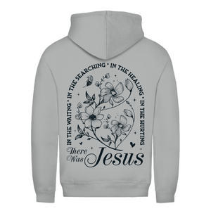 Damen Hoodie there was jesus