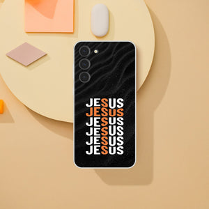 jesus schriftzug Samsung-Hülle