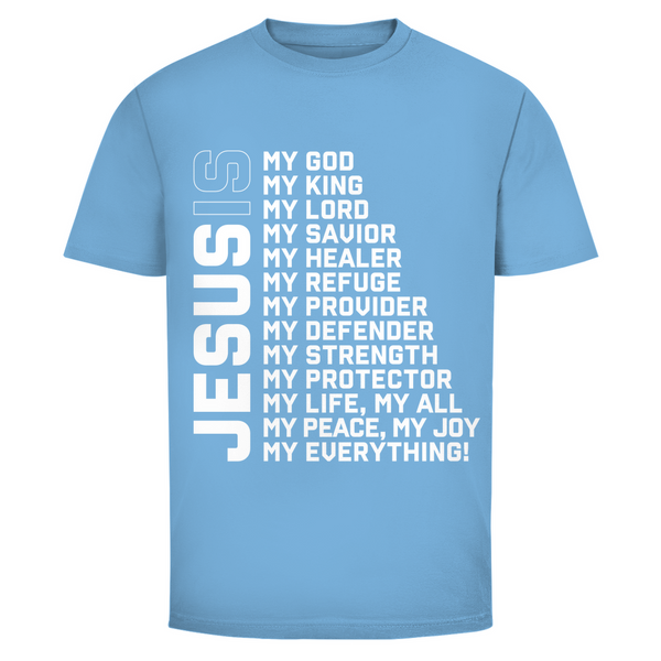 Herren T-Shirt jesus is my god