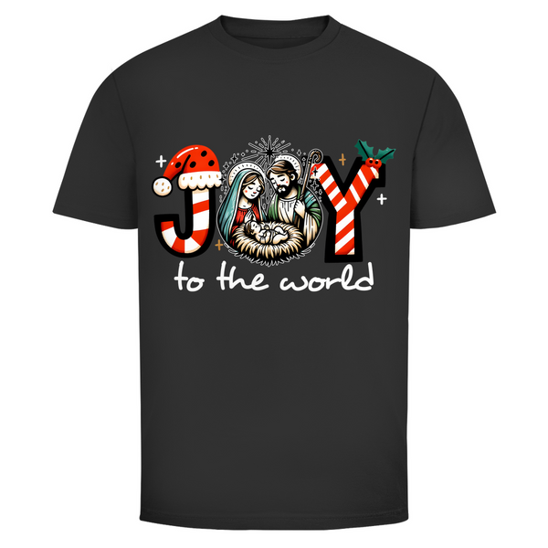 Herren T-Shirt joy to the world