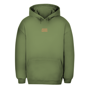Unisex Oversize Hoodie jesus saves john 3:16-17