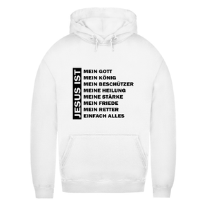 Damen Hoodie jesus ist mein gott