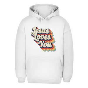 Unisex Oversize Hoodie jesus loves you
