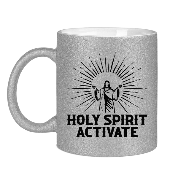 Glitzertasse holy spirit activate