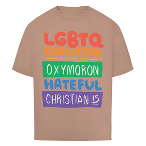Oversize T-Shirt lgbtq christian