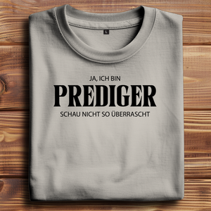 Oversize T-Shirt ja ich bin prediger
