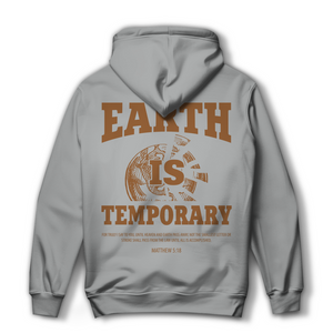 Damen Hoodie earth ist temporary matthew 5:18