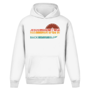 Oversize Hoodie Ohne Kordel jesus has your back