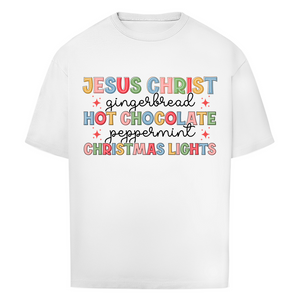 Oversize T-Shirt jesus christ gingerbread
