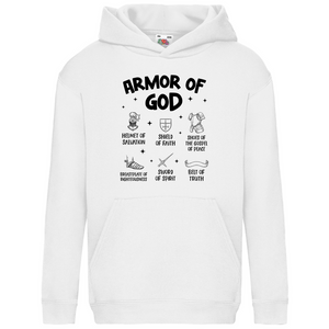 Kinder Hoodie armor of god