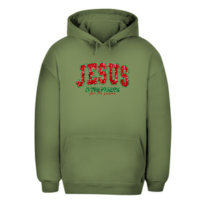 Unisex Oversize Hoodie jesus is the reason for the season