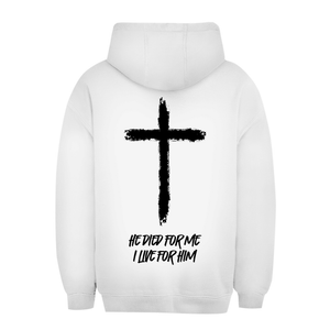 Unisex Oversize Hoodie he died for me i live for him