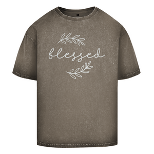 Oversize Washed T-Shirt blessed