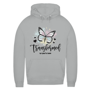 Damen Hoodie transformed by gods love