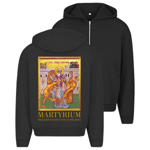Oversize Zipper Hoodie martyrium ignatius von antiochien