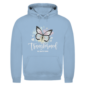 Herren Hoodie transformed by gods love