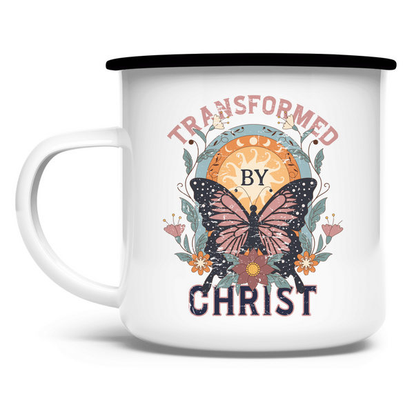 Emaille Tasse transformed by christ