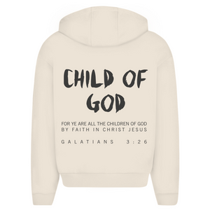 Oversize Zipper Hoodie child of god galatians 3:26