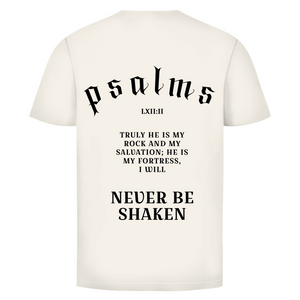 Herren T-Shirt never be shaken