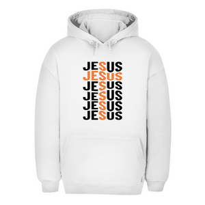 Unisex Oversize Hoodie jesus kreuz