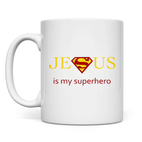 Tasse jesus is my superhero