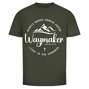 Herren T-Shirt waymaker isaiah 42:16
