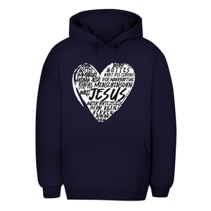 Unisex Oversize Hoodie jesus guter hirte