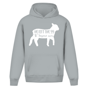 Oversize Hoodie Ohne Kordel he left the 99