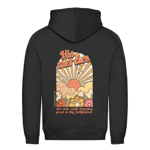 Damen Hoodie great is thy faithfulness lamentations 3:23