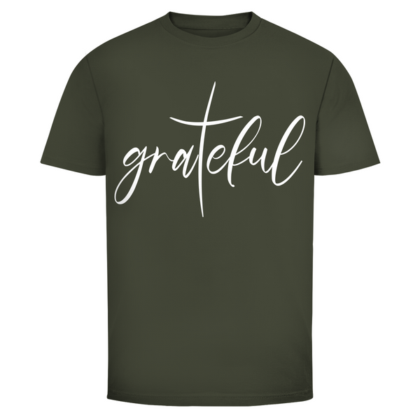 Herren T-Shirt grateful