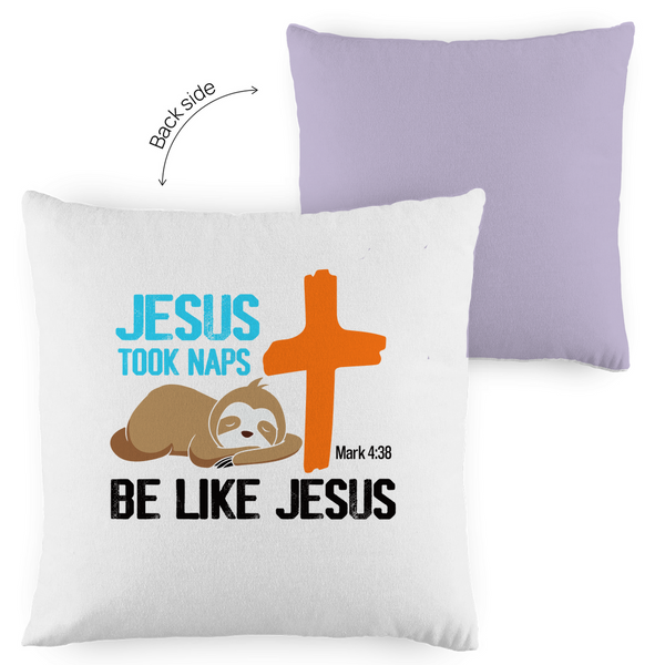 Kopfkissen zweifarbig jesus took naps mark 4:38